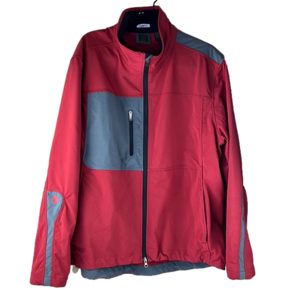 Men's Timberland  Soft shell Red/Gray Jacket